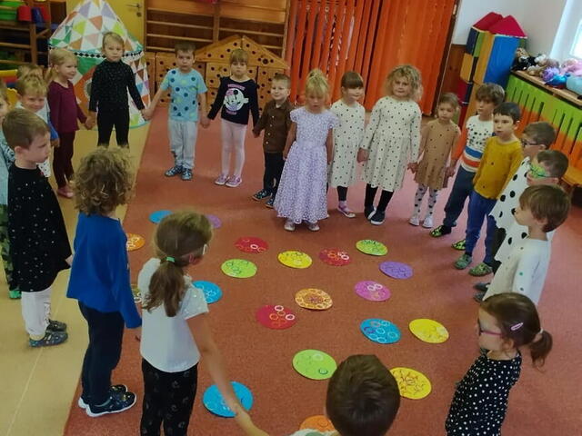 Puntíkový den v MŠ dne 7.10.2025