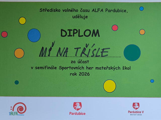 Sportovní hry mateřských škol 2026