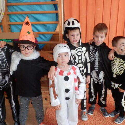 Halloweenské strašidlení