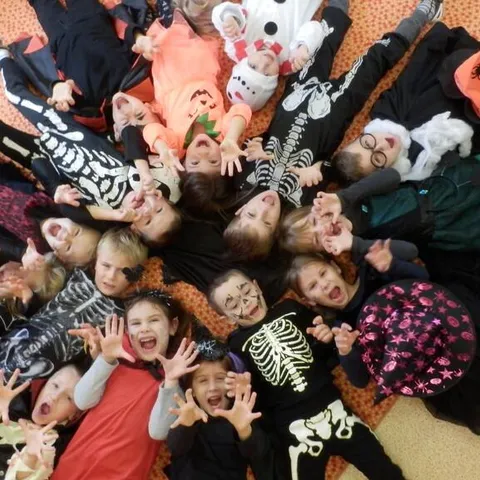 Halloweenské strašidlení