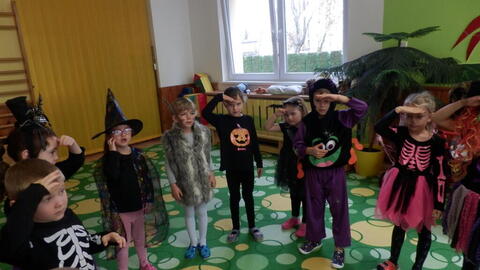 Halloweenské strašidlení