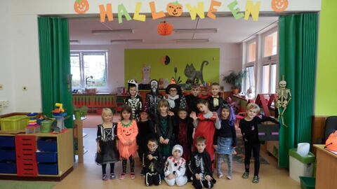 Halloweenské strašidlení