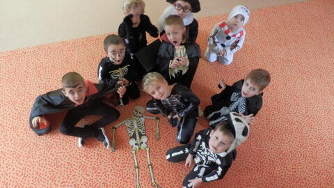 Halloweenské strašidlení