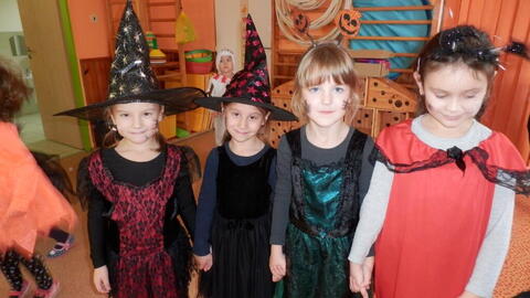 Halloweenské strašidlení