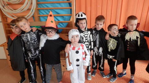 Halloweenské strašidlení