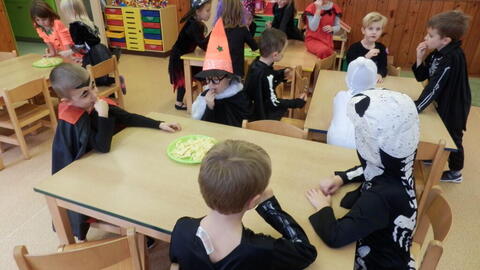 Halloweenské strašidlení