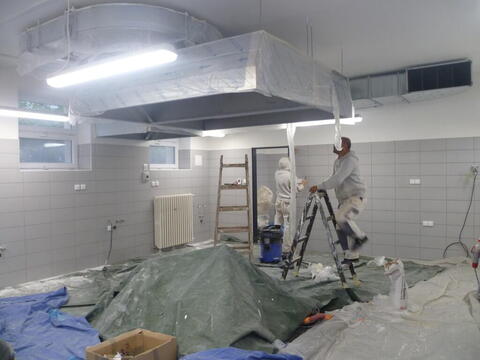 Rekonstrukce hospodářského pavilonu a kuchyně 2018