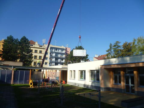 Rekonstrukce hospodářského pavilonu a kuchyně 2018
