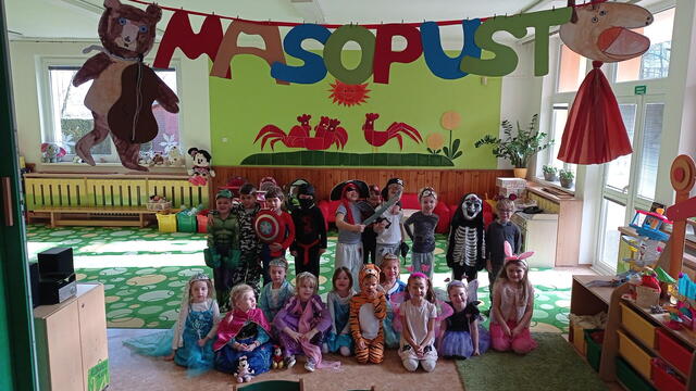 Masopust v MŠ
